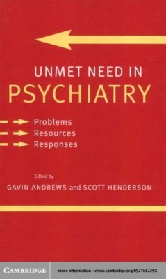Cover Unmet Need in Psychiatry (eBook, PDF)