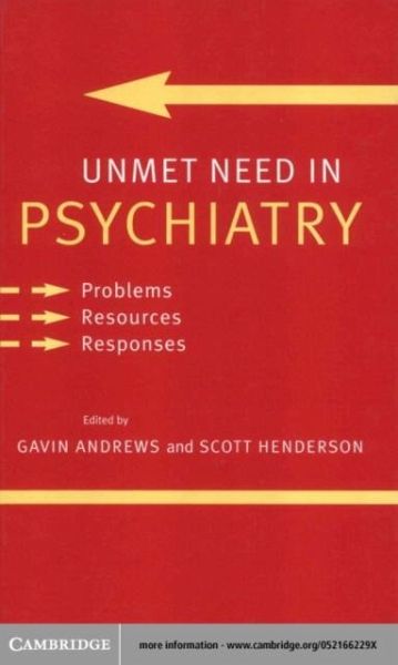Unmet Need in Psychiatry (eBook, PDF)