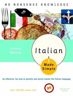 Italian Made Simple (eBook, ePUB) - Mazzoni, Cristina