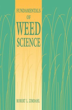 Fundamentals of Weed Science (eBook, PDF) - Zimdahl, Robert