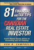 81 Financial and Tax Tips for the Canadian Real Estate Investor (eBook, ePUB)