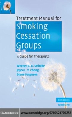 Treatment Manual for Smoking Cessation Groups (eBook, PDF) - Stritzke, Werner G. K.