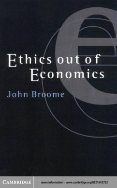 Ethics out of Economics (eBook, PDF) - Broome, John
