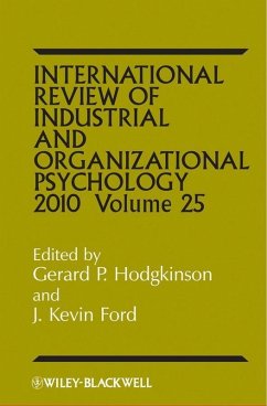 International Review of Industrial and Organizational Psychology 2010, Volume 25 (eBook, PDF)