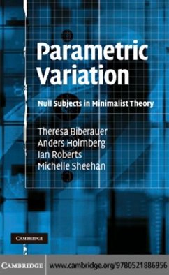Parametric Variation (eBook, PDF) - Biberauer, Theresa