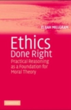 Ethics Done Right (eBook, PDF) - Millgram, Elijah