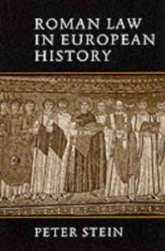 Roman Law in European History (eBook, PDF) - Stein, Peter