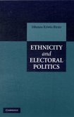 Ethnicity and Electoral Politics (eBook, PDF)