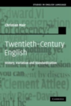 Twentieth-Century English (eBook, PDF) - Mair, Christian