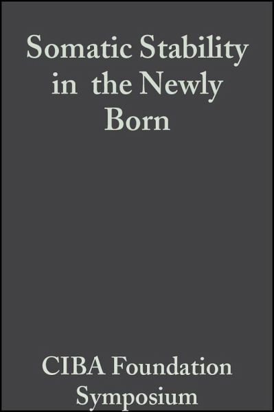 Somatic Stability in the Newly Born (eBook, PDF)