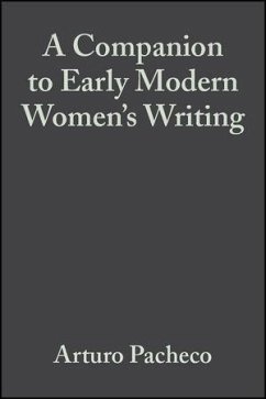 Cover A Companion to Early Modern Women's Writing (eBook, PDF)