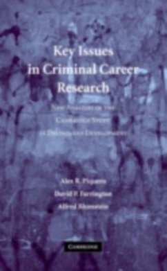 Key Issues in Criminal Career Research (eBook, PDF) - Piquero, Alex R.
