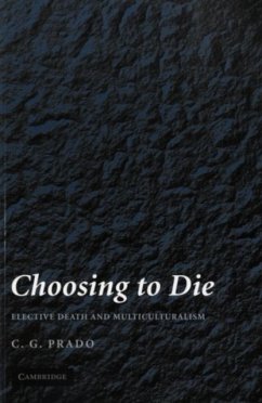 Choosing to Die (eBook, PDF) - Prado, C. G.