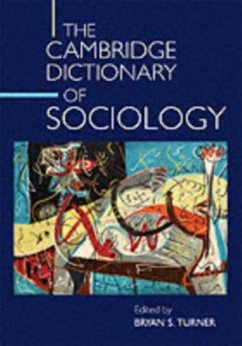 Cambridge Dictionary of Sociology (eBook, PDF)