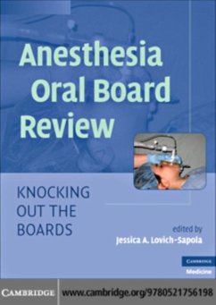 Anesthesia Oral Board Review (eBook, PDF) - Lovich-Sapola, Jessica A.