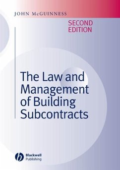 The Law and Management of Building Subcontracts (eBook, PDF) - Mcguinness, John