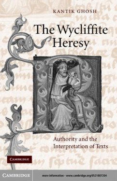 Wycliffite Heresy (eBook, PDF) - Ghosh, Kantik
