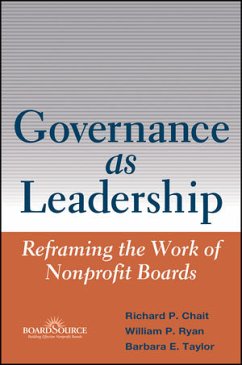 Governance as Leadership (eBook, PDF) - Chait, Richard P.; Ryan, William P.; Taylor, Barbara E.