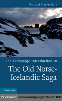 Cambridge Introduction to the Old Norse-Icelandic Saga (eBook, PDF) Cover Cambridge Introduction to the Old Norse-Icelandic Saga (eBook, PDF)
