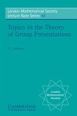 Topics in the Theory of Group Presentations (eBook, PDF)