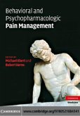 Behavioral and Psychopharmacologic Pain Management (eBook, PDF)