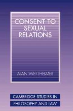 Consent to Sexual Relations (eBook, PDF) - Wertheimer, Alan