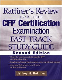 Rattiner's Review for the CFP Certification Examination, Fast Track, Study Guide (eBook, PDF) - Rattiner, Jeffrey H.