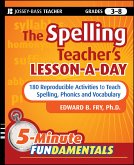The Spelling Teacher's Lesson-a-Day (eBook, ePUB)