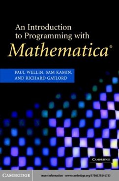 Introduction to Programming with Mathematica(R) (eBook, PDF) - Wellin, Paul R.