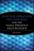 Effective Operations and Controls for the Small Privately Held Business (eBook, PDF)