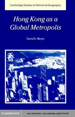 Hong Kong as a Global Metropolis (eBook, PDF) - Meyer, David R.