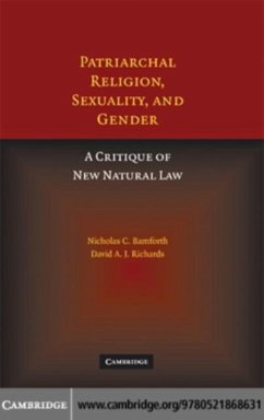 Cover Patriarchal Religion, Sexuality, and Gender (eBook, PDF)