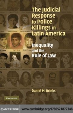 Cover Judicial Response to Police Killings in Latin America (eBook, PDF)