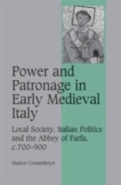Power and Patronage in Early Medieval Italy (eBook, PDF) - Costambeys, Marios