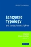 Language Typology and Syntactic Description: Volume 1, Clause Structure (eBook, PDF)