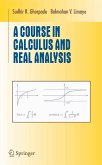 A Course in Calculus and Real Analysis (eBook, PDF)