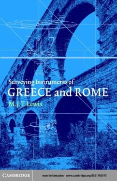 Surveying Instruments of Greece and Rome (eBook, PDF) - Lewis, M. J. T.