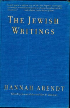 The Jewish Writings (eBook, ePUB) - Arendt, Hannah