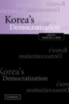 Cover Korea's Democratization (eBook, PDF)
