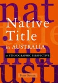 Cover Native Title in Australia (eBook, PDF)