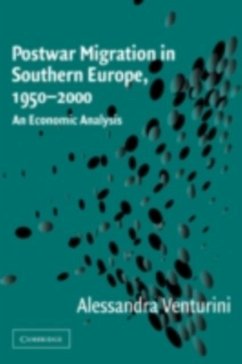 Postwar Migration in Southern Europe, 1950-2000 (eBook, PDF) - Venturini, Alessandra