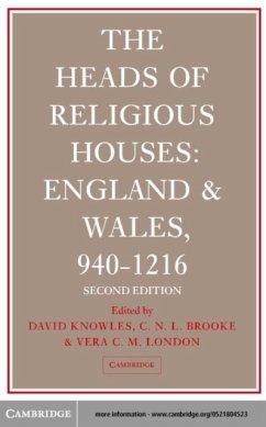 Cover Heads of Religious Houses (eBook, PDF)