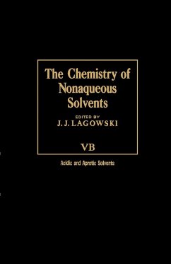 Cover The Chemistry of Nonaqueous Solvents VB (eBook, PDF)
