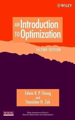 An Introduction to Optimization (eBook, PDF) - Chong, Edwin K. P.; Zak, Stanislaw H.