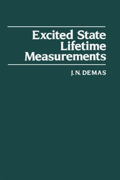 Excited State Lifetime Measurements (eBook, PDF) - Demas, J.