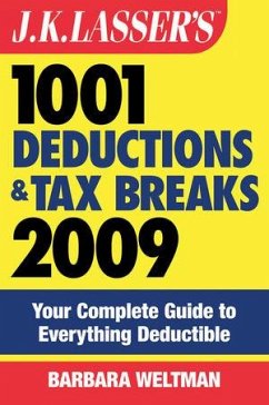 Cover J.K. Lasser's 1001 Deductions and Tax Breaks 2009 (eBook, ePUB)
