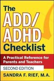 The ADD / ADHD Checklist (eBook, ePUB)