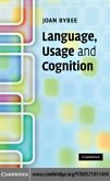 Language, Usage and Cognition (eBook, PDF)