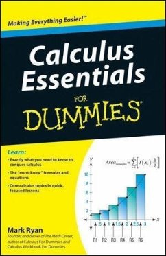 Calculus Essentials For Dummies (eBook, ePUB) - Ryan, Mark