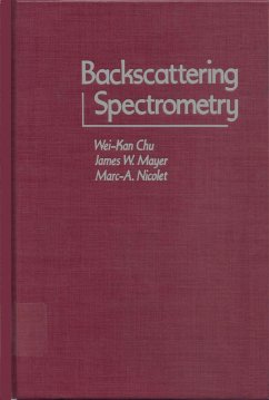 Backscattering Spectrometry (eBook, PDF) - Chu, Wei-Kan